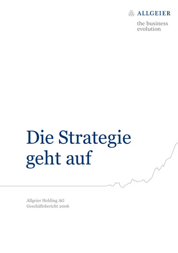 Thumbnail Allgeier Annual Report 2006