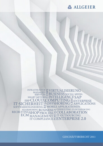 Thumbnail Allgeier Annual Report 2011
