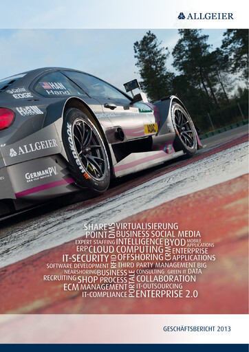 Thumbnail Allgeier Annual Report 2013