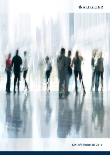 Thumbnail Allgeier Annual Report 2014