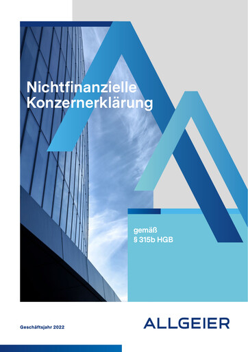 Thumbnail Allgeier ESG Report 2022