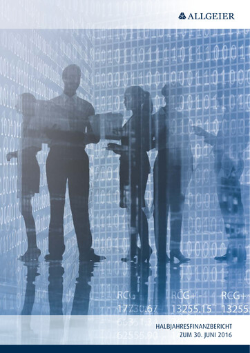 Miniature Allgeier Rapport semestriel 2016-h1