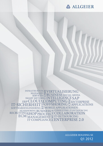 Vorschaubild Allgeier Quartalsbericht 2012-q1