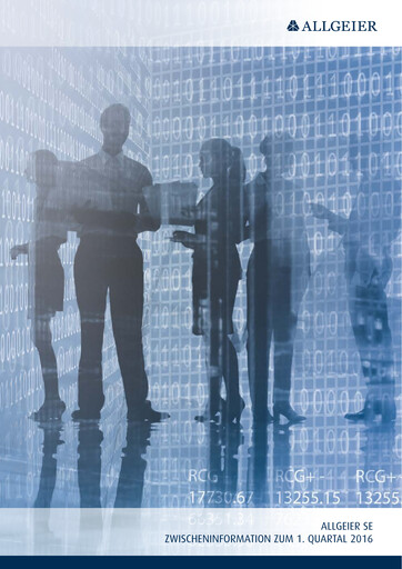 Miniature Allgeier Rapport trimestriel 2016-q1