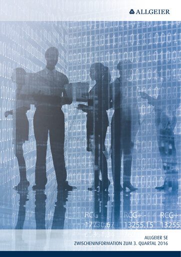 Miniature Allgeier Rapport trimestriel 2016-q3
