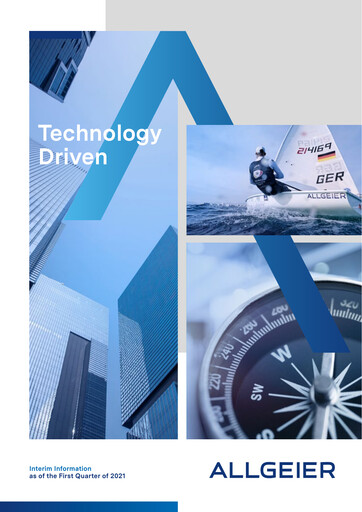 Miniature Allgeier Rapport trimestriel 2021-q1