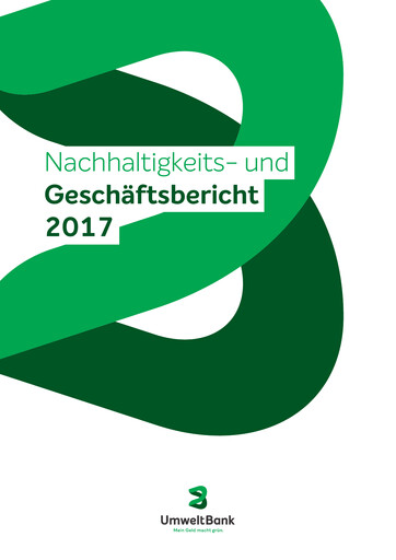 Thumbnail UmweltBank Annual Report 2017