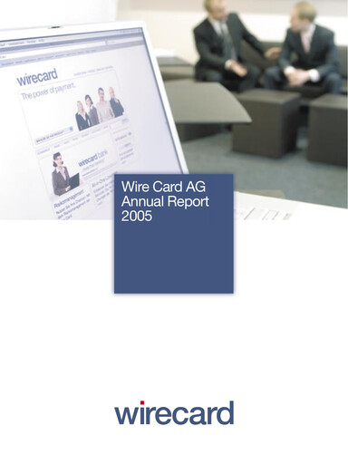 Thumbnail Wirecard Annual Report 2005