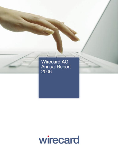 Thumbnail Wirecard Annual Report 2006