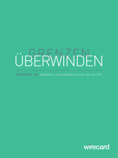 Thumbnail Wirecard Half-year Report 2014-h1