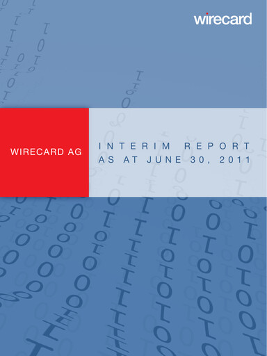 Miniature Wirecard Rapport semestriel 2011-h1
