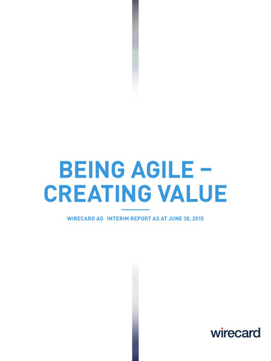 Miniature Wirecard Rapport semestriel 2015-h1