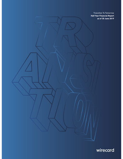 Miniature Wirecard Rapport semestriel 2019-h1