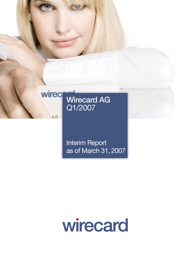 Thumbnail Wirecard Quarterly Report 2007-q1
