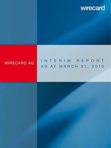 Thumbnail Wirecard Quarterly Report 2010-q1