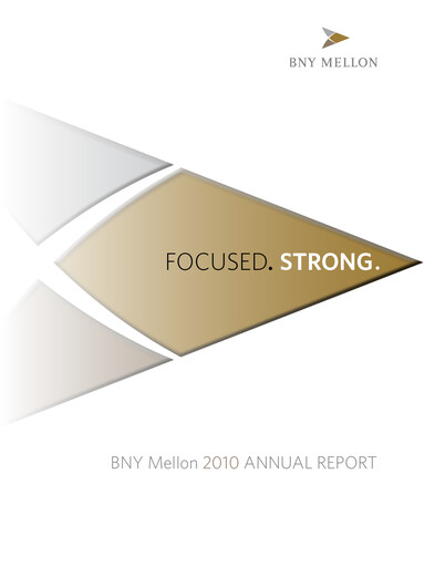 Miniature BNY Mellon (Bank of New York Mellon) Rapport annuel 2010