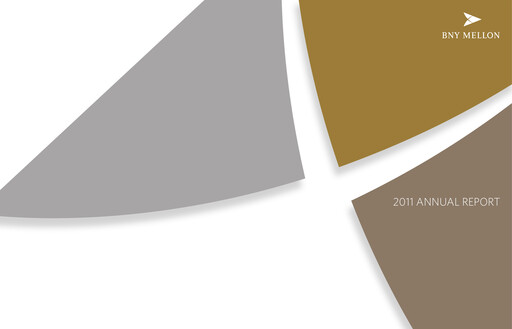 Miniature BNY Mellon (Bank of New York Mellon) Rapport annuel 2011
