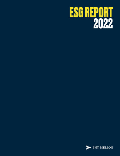 Vorschaubild BNY Mellon (Bank of New York Mellon) ESG-Bericht 2022