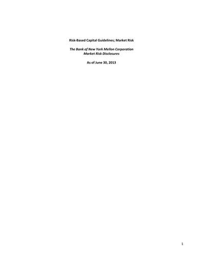 Thumbnail BNY Mellon (Bank of New York Mellon) Quarterly Report 2013-q2