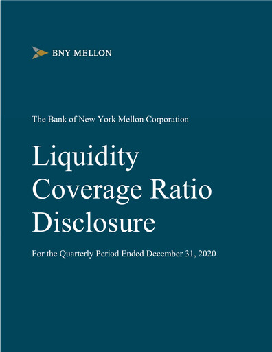 Thumbnail BNY Mellon (Bank of New York Mellon) Quarterly Report 2020-q4