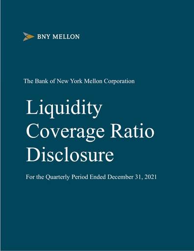 Thumbnail BNY Mellon (Bank of New York Mellon) Quarterly Report 2021-q4