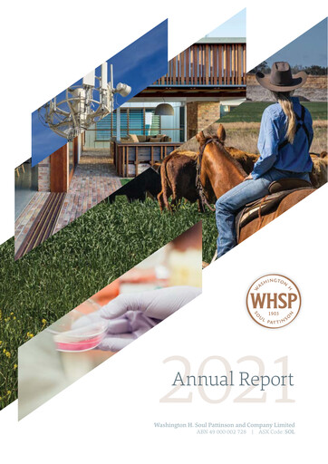 Thumbnail Washington H. Soul Pattinson and Company (Soul Patts)  Annual Report 2021