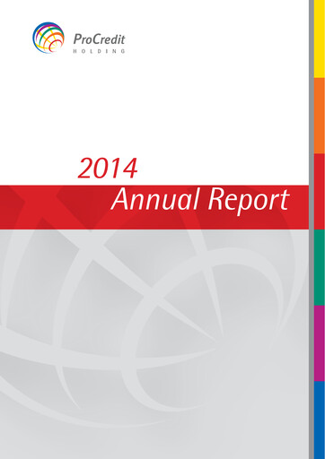Thumbnail ProCredit Annual Report 2014