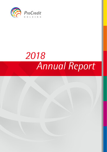 Thumbnail ProCredit Annual Report 2018
