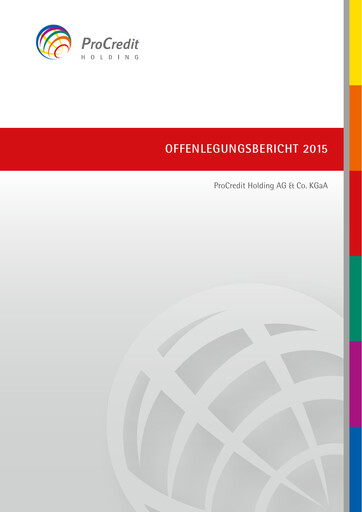 Thumbnail ProCredit Financial Report 2015