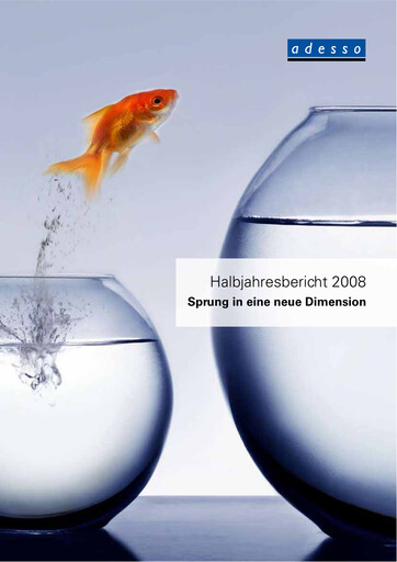 Thumbnail adesso SE Half-year Report 2008-h1