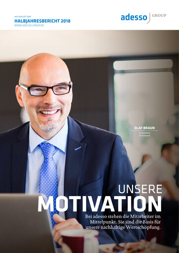 Thumbnail adesso SE Half-year Report 2018-h1