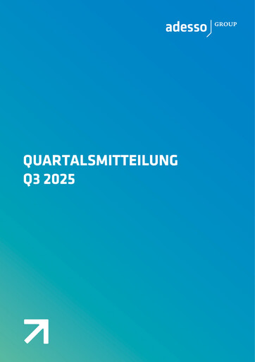 Thumbnail adesso SE Quarterly Report 2025-q3