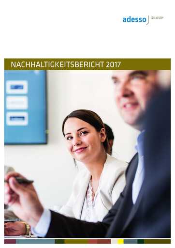Vorschaubild adesso SE Nachhaltigkeitsbericht 2017