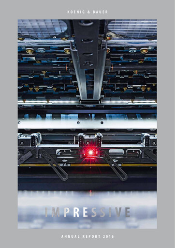 Thumbnail Koenig & Bauer Annual Report 2016