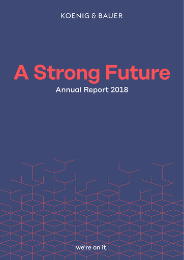 Thumbnail Koenig & Bauer Annual Report 2018