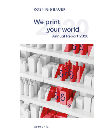 Thumbnail Koenig & Bauer Annual Report 2020