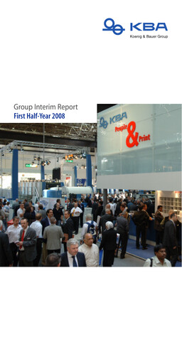 Thumbnail Koenig & Bauer Half-year Report 2008-h1