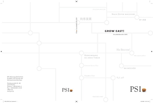 Thumbnail PSI Software Annual Report 2005