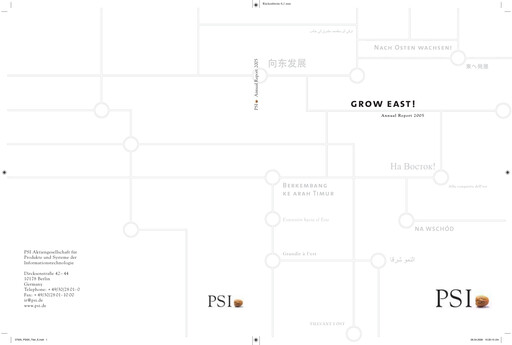 Thumbnail PSI Software Annual Report 2005