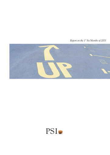 Miniature PSI Software Rapport semestriel 2001-h1