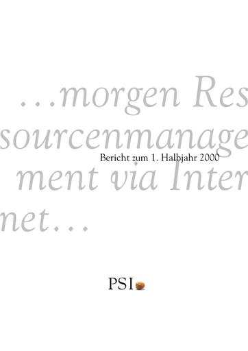 Thumbnail PSI Software Quarterly Report 2000-q2