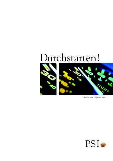 Thumbnail PSI Software Quarterly Report 2004-q3