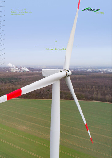 Thumbnail Energiekontor Annual Report 2016