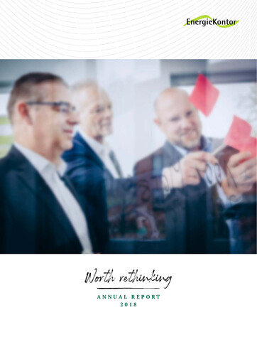 Thumbnail Energiekontor Annual Report 2018