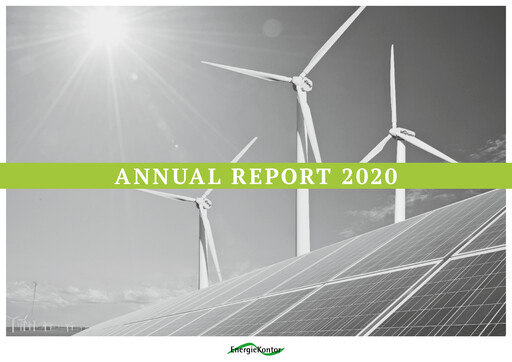 Thumbnail Energiekontor Annual Report 2020