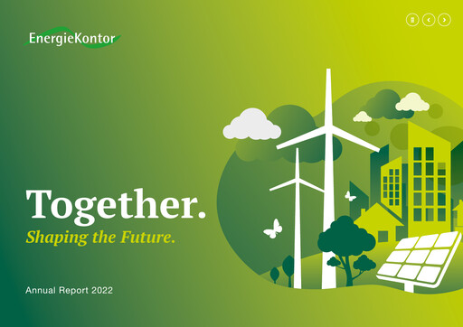 Thumbnail Energiekontor Annual Report 2022
