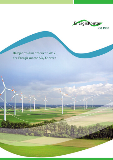 Thumbnail Energiekontor Half-year Report 2012-h1