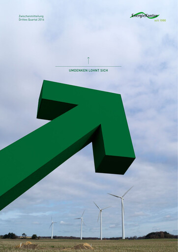 Vorschaubild Energiekontor Quartalsbericht 2016-q3