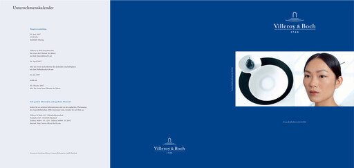 Miniature Villeroy & Boch Rapport annuel 2006