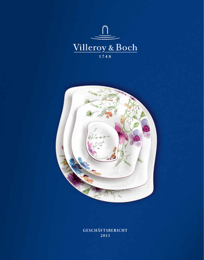 Miniature Villeroy & Boch Rapport annuel 2013